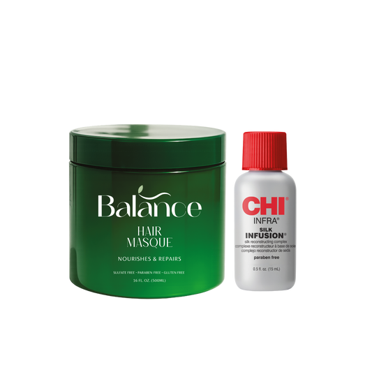 Balance Hair Masque 500ML&CHI Silk Infusion hair serum / 15ML
